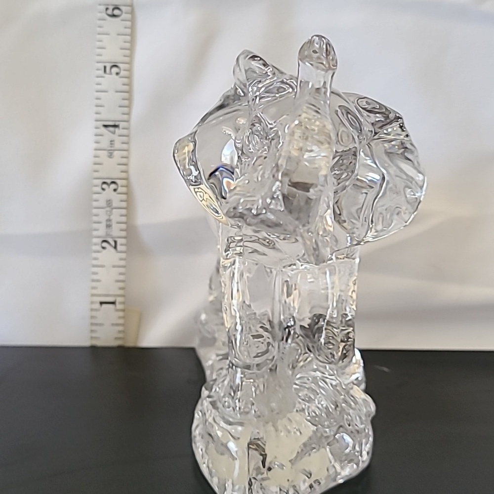 Princess house 24% Lead Crystal Elephant "Wonders of the wild" - Picture 2 of 5